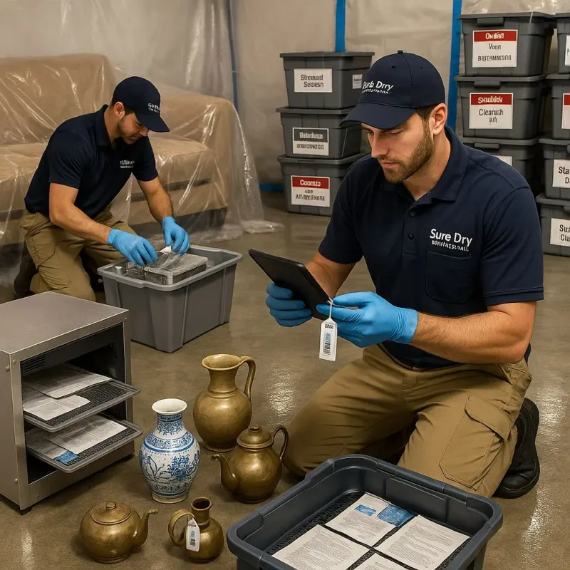 Content Protection and Restoration process in Bellevue, IL