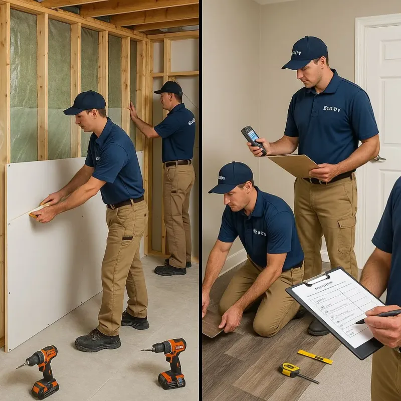 Repairs and Reconstruction process in Bellevue, IL