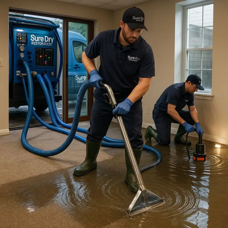 Water Extraction and Removal process in Bellevue, IL